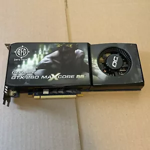 GEFORCE GTX 260 MAXCORE 55 896MB GDDR3 PCI-E DVI-I X2 GRAPHICS CARD - Picture 1 of 2
