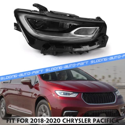 Passenger For Chrysler Pacifica 2021-2026 LED Headlight Headlamp Assembly Right - Image 1 of 4