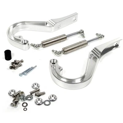 Polished Aluminum Hood Hinge Kit For 1967-1969 Chevrolet Camaro 5.0L 5.3L 5.7L - Image 1 of 4