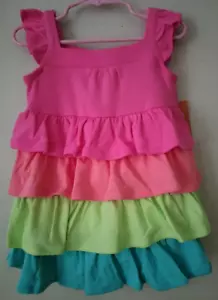 Gymboree Girl's Rainbow Tiered Dress w/bloomers/Popsicle Party Line/NWT/18-24M - Picture 1 of 9
