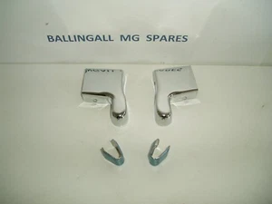 MG MIDGET SPRITE 1098 1275 DOOR SEAL FINISHER CHROME CAPPING KIT 240-540K - Picture 1 of 4