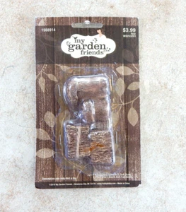 New (2018) Hobby Lobby / MY GARDEN FRIENDS Fairy Garden Decor Barrels Hay Nuts - Picture 1 of 3