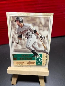2005 Fleer Authentix Club Box #80 Carlos Beltran /50 - Picture 1 of 1