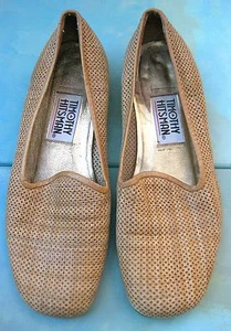 Timothy Hitsman Farbverlauf Sand Laser Cut Leder Halbschuhe Mokassins Wms 8,5M SPANIEN - Bild 1 von 10