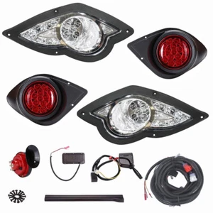 Deluxe Golf Cart LED Light Kit - For Yamaha G29 / Drive Headlight & Tailight - Picture 1 of 12