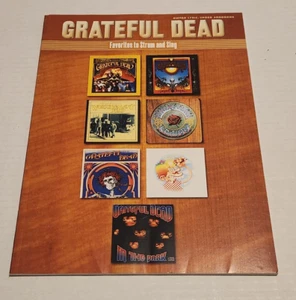 Grateful Dead -- Favorites to Strum and Sing: Lyric/Chord Songbook - Good Cond. - Imagen 1 de 4