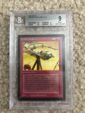 MTG Beta Orcish Artillery (8.5,9,9.5,9.5)