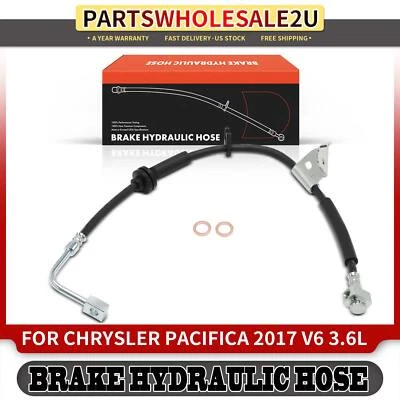 Manguera hidráulica de freno lateral izquierdo del conductor trasero para Chrysler Pacifica 2017 V6 3,6 L Foto 1 de 4