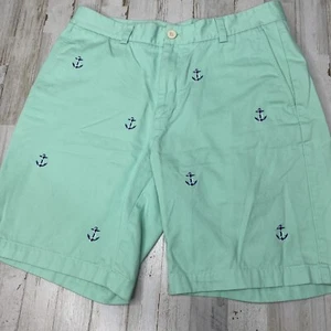 Pantalones Cortos Vineyard Vines ANCHOR LOGO Breaker Para Hombre Talla 33 Verde Lt. X20 - Imagen 1 de 7