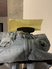 mango man casual light blue jeans 32