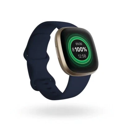 Fitbit Versa 3 腕带 活动跟踪器 健康与健身 智能手表 带 GPS — 第 1/4 张图片