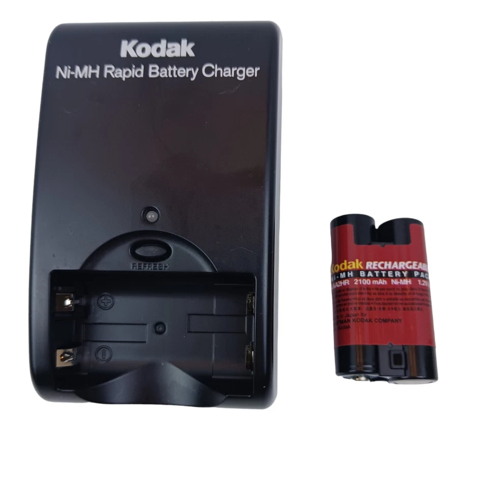 CARGADOR DE BATERÍA rápido Kodak Ni-MH cámara digital carga 2,5 horas K4500 probado Foto 1 de 4