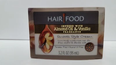 Hair Food Smooth Style Cream 2 Pack DISCONTINUED Vanilla Fragrance Almond Oil - Изображение 1 из 4