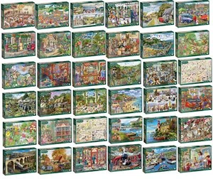 Falcon De Luxe 1000 Piece Jigsaw Puzzles - Picture 1 of 262