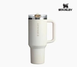 Stanley Quencher Pro Tour Flip Strohhalm Becher 40oz Creme - Bild 1 von 4