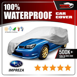 For SUBARU IMPREZA Sedan 2002-2005 WRX CAR COVER 100% Waterproof 100% Breathable