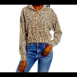 SOCIALITE Animal Print Hoodie XL - Picture 1 of 7