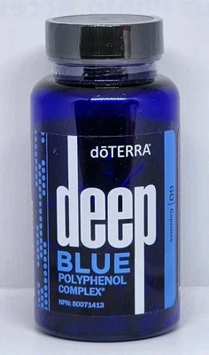 doTERRA Deep Blue Polyphenol Complex 60 Capsules New & Sealed Exp. 03/25/2027 - Image 1 of 3