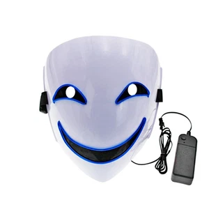 Cosplay Requisite Japanische Anime Halloween Maske Schwarz Kugel Kagetane Hiruko LED Maske - Bild 1 von 8