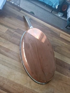 Antique Copper Oval Pan Good Condition - Picture 1 of 2