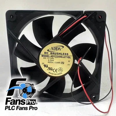 1PCS Brand New ADDA AD1224HS-A71GL 12CM DC24V 0.24A inverter cooling fan - Image 1 of 3