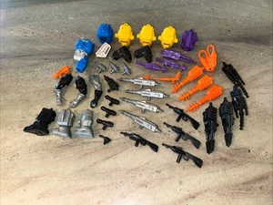 Vintage 1983 Remco Mantech action figure parts weapons lot accessories helmets - Picture 1 of 9