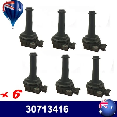 6PCS Ignition Coils 1220703014 FOR Volvo TS XY S80 XC90 C70 S60 S70 S80 V70 - Image 1 of 4