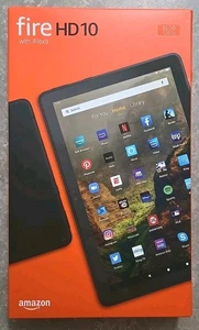 🔥 NEW/SEALED! Amazon Fire HD 10 Tablet 10.1 inch  , 1080p Full HD 32GB - Black  - Picture 1 of 7