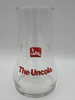 7up The Uncola Upside Down Drinking Glass MCM Vintage 1970's 5.75" Tall-$1.99! - Image 1 of 4