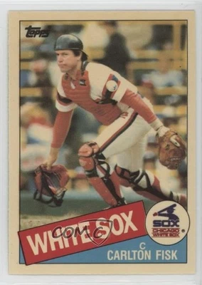 1985 Topps Collector's Edition Tiffany Carlton Fisk #770 HOF - Image 1 of 2