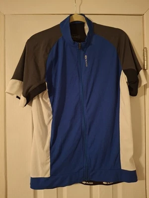 Sugoi Cycling Short Sleeve Jersey Shirt Blue Black Short Sleeve Men’s Size XL - Image 1 of 3
