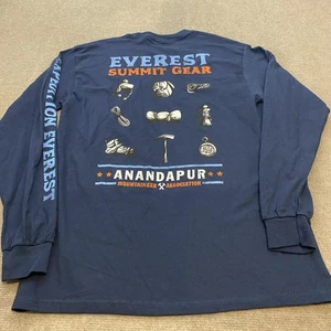 Disney Expedition Everest Shirt Herren mittelblau langarm Summit Anandapur - Bild 1 von 9