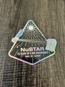 NASA JPL NuStar 10 Years of X-Ray Discoveries - Color Changing Decal New - Picture 1 of 2