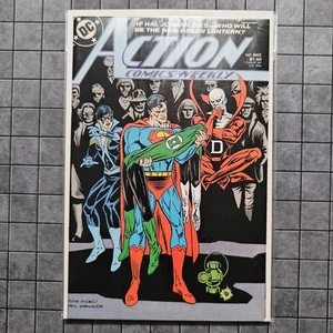 Action Comics Weekly #642 (Copertina Morte Lanterna Verde) (1989) Alta Qualità - VF/NM - Foto 1 di 3