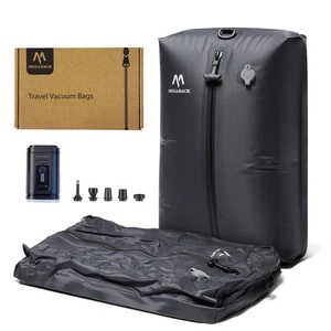 Vacuum Bags for Travel, IP67 Reusable Vacuum Seal Bags for Clothing with Elec... - Picture 1 of 9