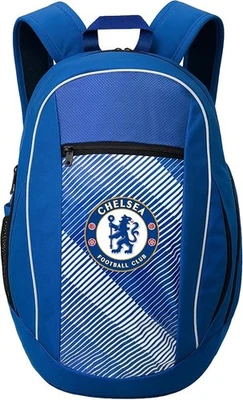 Icon Sports Chelsea FC Backpack Royal Blue Official Licensed Rucksack School Bag - Image 1 of 4
