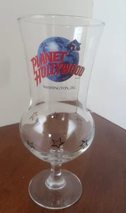 8.5" Big Stem Drink Glass - PLANET HOLLYWOOD in Washington DC - Picture 1 of 4