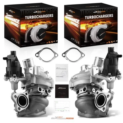 Billet Twin Turbo For Ford F-150 F150 3.5L V6 2018 2019 2020 2021 Turbocharger - Image 1 of 4