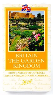 Britain - The Garden Kingdom VHS Castles To Cottages Nine Gardens 1995 NEW - Image 1 of 2