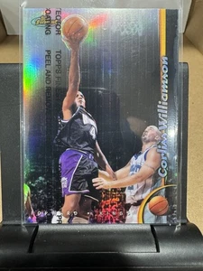Tarjeta refractora Corliss Williamson Topps Finest Basketball 1998-99 #4 (sin pelar) - Imagen 1 de 2