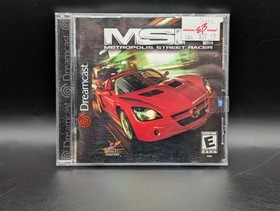 Metropolis Street Racer Sega Dreamcast 2001 Complete In Box CIB Manual