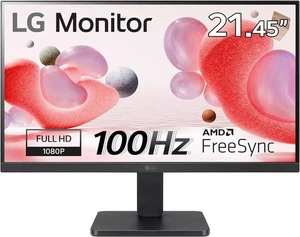 LG 22" Full HD LED Monitor 1080P 250 cd/m² 5MS 16:9 100Hz HDMI VGA - Picture 1 of 7