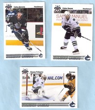 2009-10 Russian Bear Retro Vancouver Canucks Team Set (3)