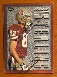 1996 Topps Finest Football JJ STOKES #105 49ers UCLA - Picture 1 of 2