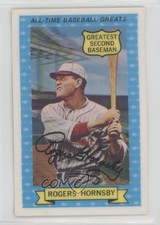 1972 Kellogg's 3-D All-Time Baseball Greats Rogers Hornsby #2 HOF