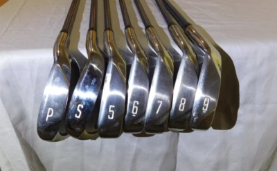 Juego de palos de golf Maruman hierro V Sonic 7 piezas Flex L grafito PW SW 5 6 7 8 9 Foto 1 de 4