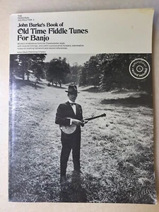 John Burke's Old Time Fiddle Tunes For Banjo book including record - Picture 1 of 3