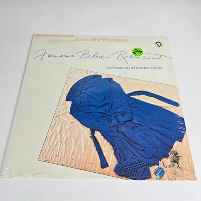 Jennifer Warnes Famous Blue Raincoat The Songs Of Leonard Cohen Vinyl LP NEW - Image 1 of 4