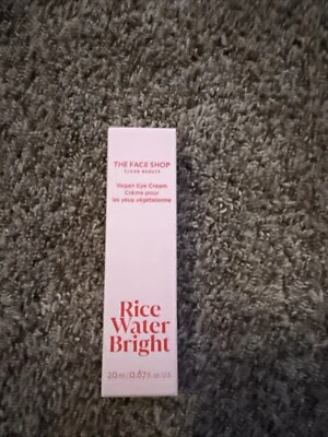 The Face Shop рисовая вода яркий веганский крем для глаз  - Изображение 1 из 4