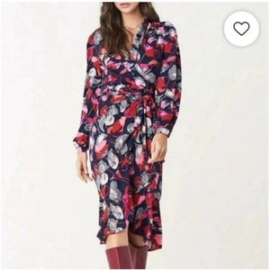 Diane von Furstenberg DvF Carla Wrap Dress US 4 / AU 6-8 - Picture 1 of 2